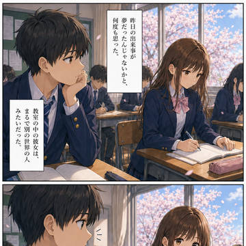 【漫画風】１章　春の予感②　明日になれば