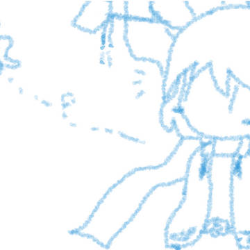 描く線画 1枚目