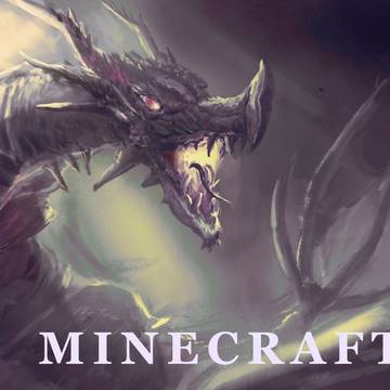 Minecraft ender dragon fanart