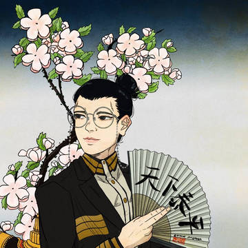 桜に賀来