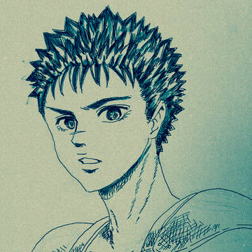 小説サムネ　ガッツ14才