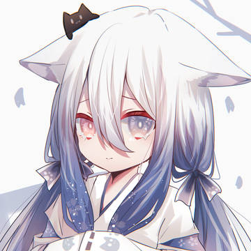 恥ずかしがり屋の猫耳巫女