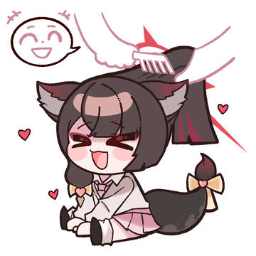 선생이랑 산책갈 준비하는 와카모~!!🥰❤️💕💗