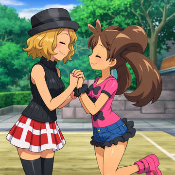 Serena and Shauna