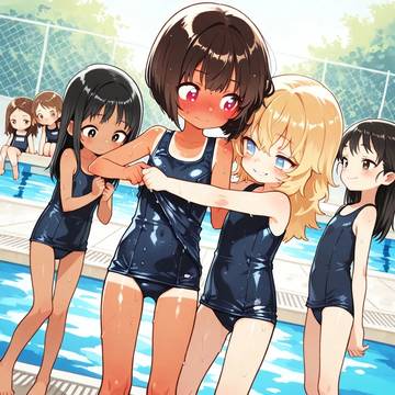 スク水女子1289