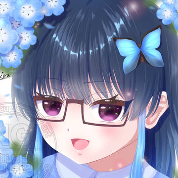 ネモフィラに囲まれて❁⃘*.ﾟ