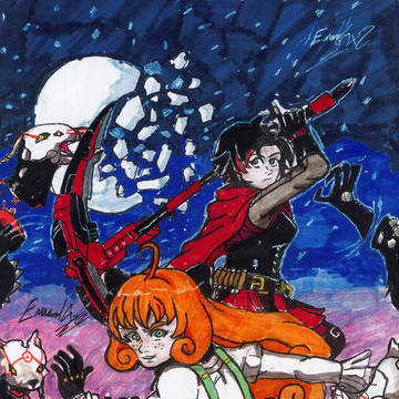 rwby comic cover