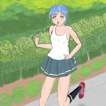 駆け足