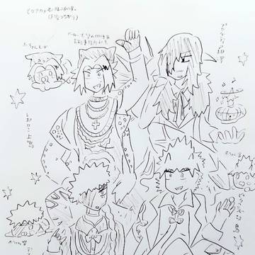 ヒロアカクロスオーバーラクガキ再掲