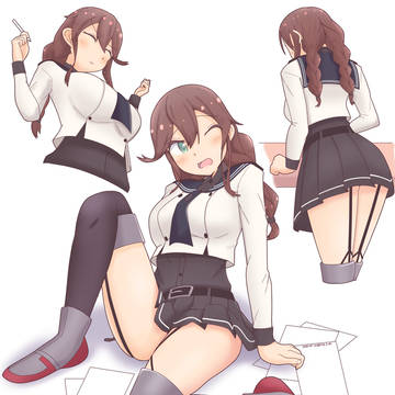 能代くんが秘書艦の日は色々タイヘン
