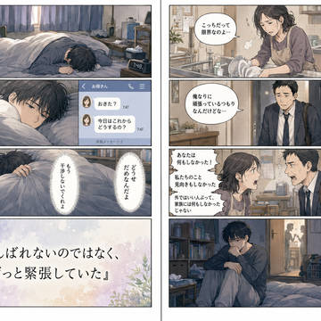 ずっと緊張してた