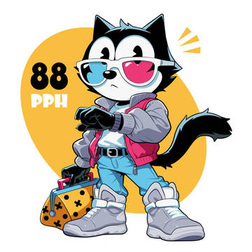 88 Purrs Per Hour