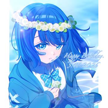 オリキャラお誕生日イラスト