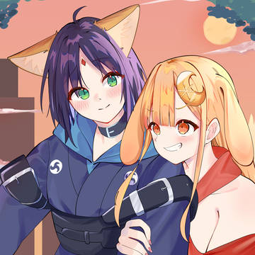 🦊🐰🌇
