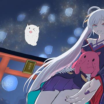 ヤチヨ：一緒にいこ！！