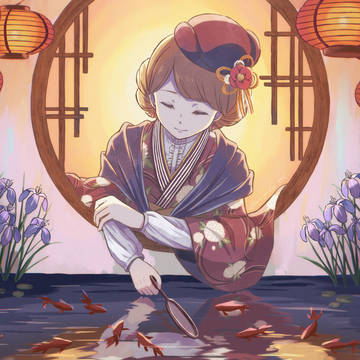 金魚すくい