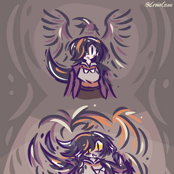 Bird Up! (Raven Anthro TF!)