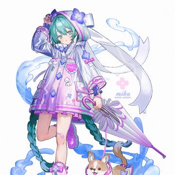 レインコートミクちゃん