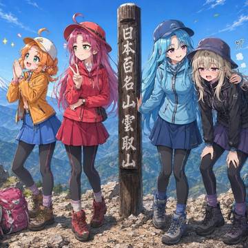 キュアット登山部🗻雲取山へ!
