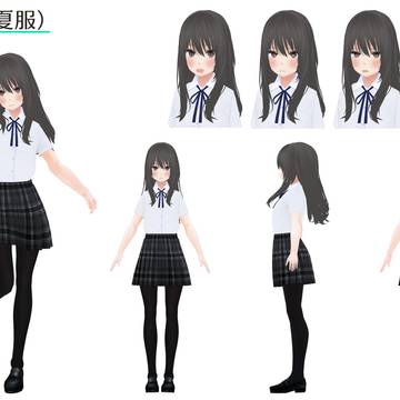 黒宮灯(夏服)