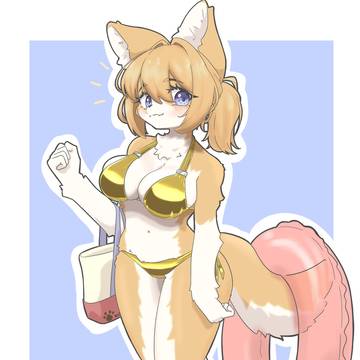 ゴールデンビキニコーギー