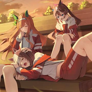 ウマ娘5周年 記念イラスト