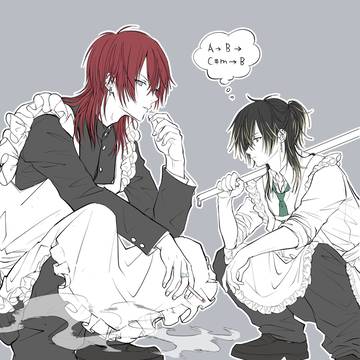 聖羅さんと凍羽くんのメイド()