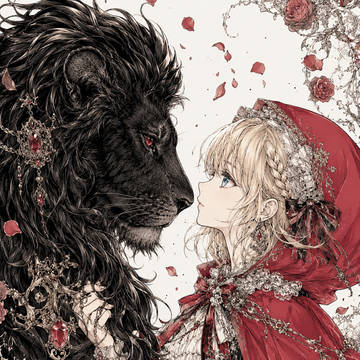 黒獅子と赤ずきん