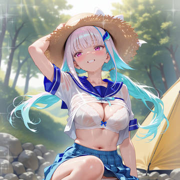 水遊び