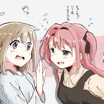 上伊那ぼたんさんと砺波いぶきさん