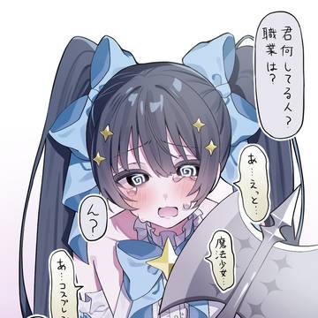 職質される魔法少女