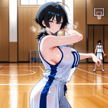 更衣室でいちゃらぶするバスケ女子