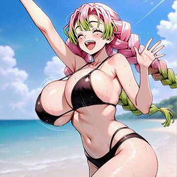 甘露寺蜜璃 bouncing