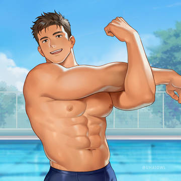 水泳部の先輩
