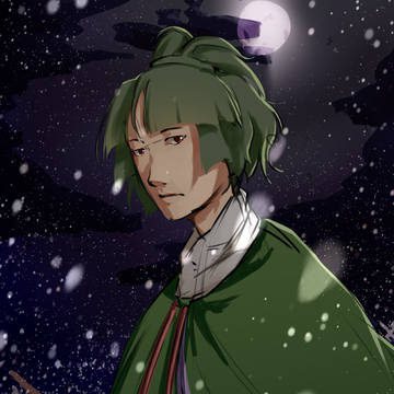I tried drawing snow