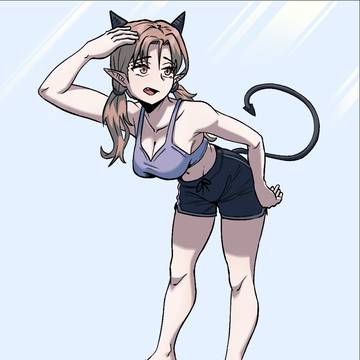 한여름 마족소녀
