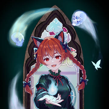 画了一个阿燐🐱