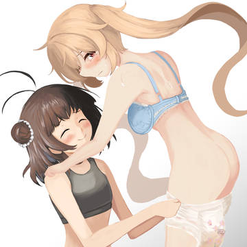 那珂ちゃんと村雨嬢