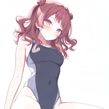 花海咲季　競泳水着