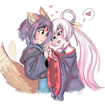 Yachiyo and Iroha