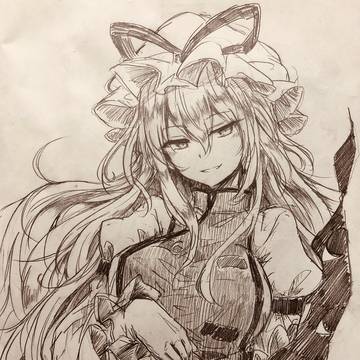 アナログ落書きまとめ(秘封メイン)