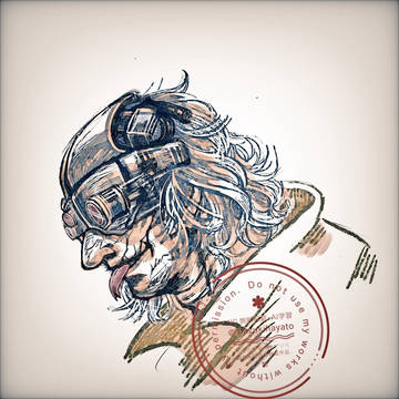 バイオ落書き