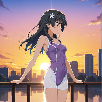 佐天涙子 レオタード 2