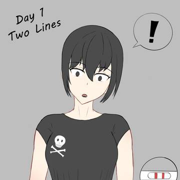 Mayternity Day 1: Two Lines