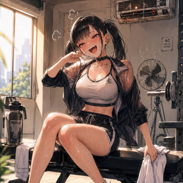 エアコン故障中でも元気いっぱい！ (sora)