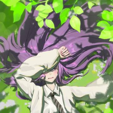 花々の中の無重力