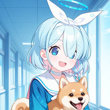 アロナと柴犬