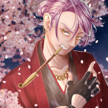 夜桜