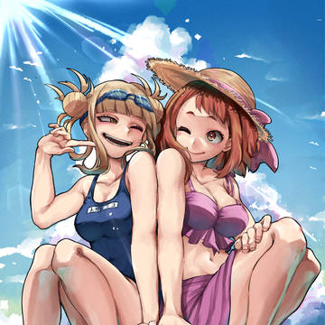 お茶子とトガちゃん