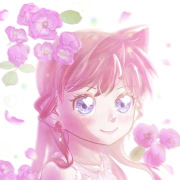 光・色の練習と蘭ねーちゃん…！🌹